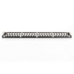 Buy DIGITUS Patchpanel 0.5HE 24-Port Shielded - Black in Cyprus, Nicosia, Limassol, Larnaka, Pafos