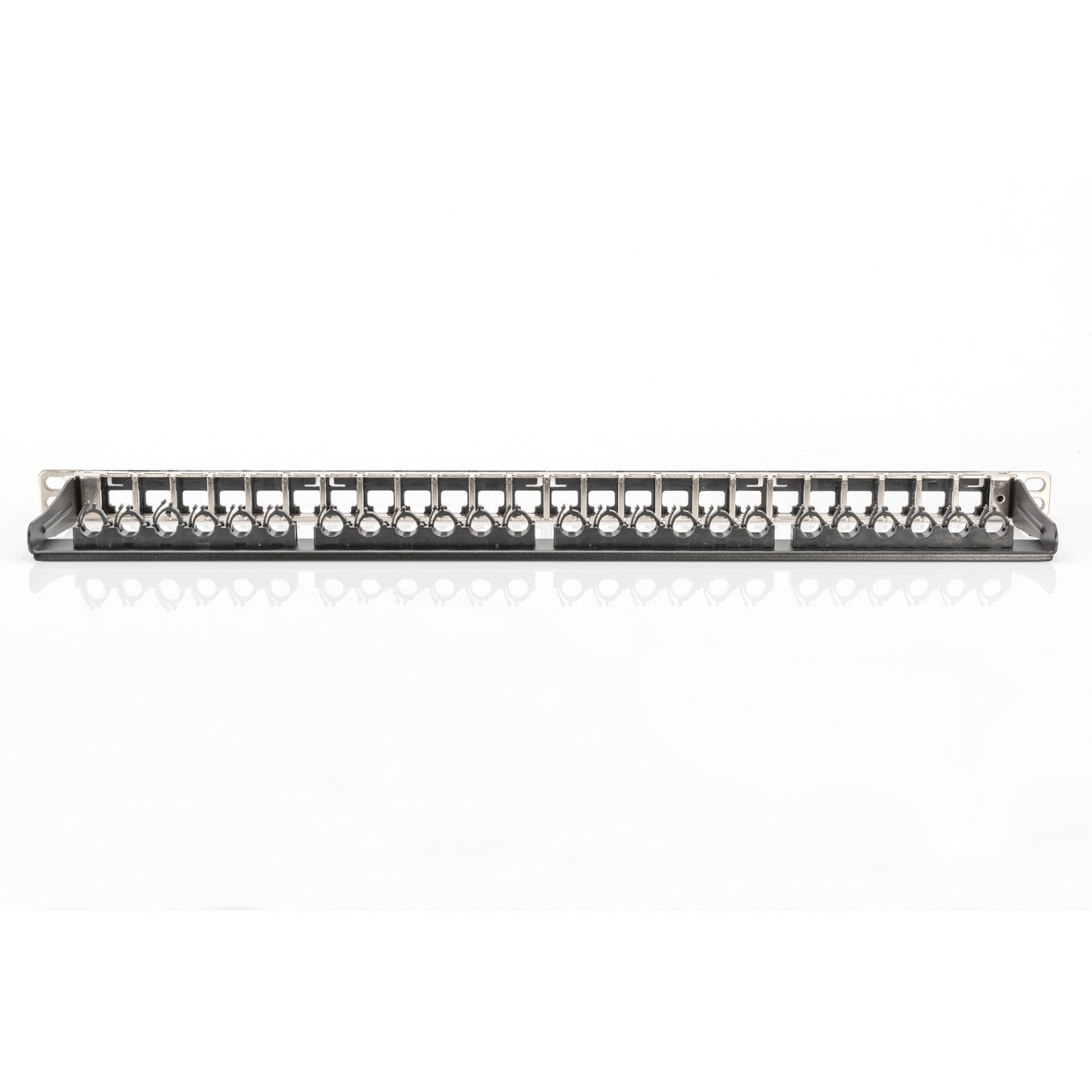DIGITUS Patchpanel 0.5HE 24-Port Shielded - Black — Buy in Cyprus with Fast Delivery