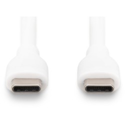 Buy DIGITUS USB 2.0 Type-C Cable - White, 2 m - Silicone jacket in Cyprus, Nicosia, Limassol, Larnaka, Pafos