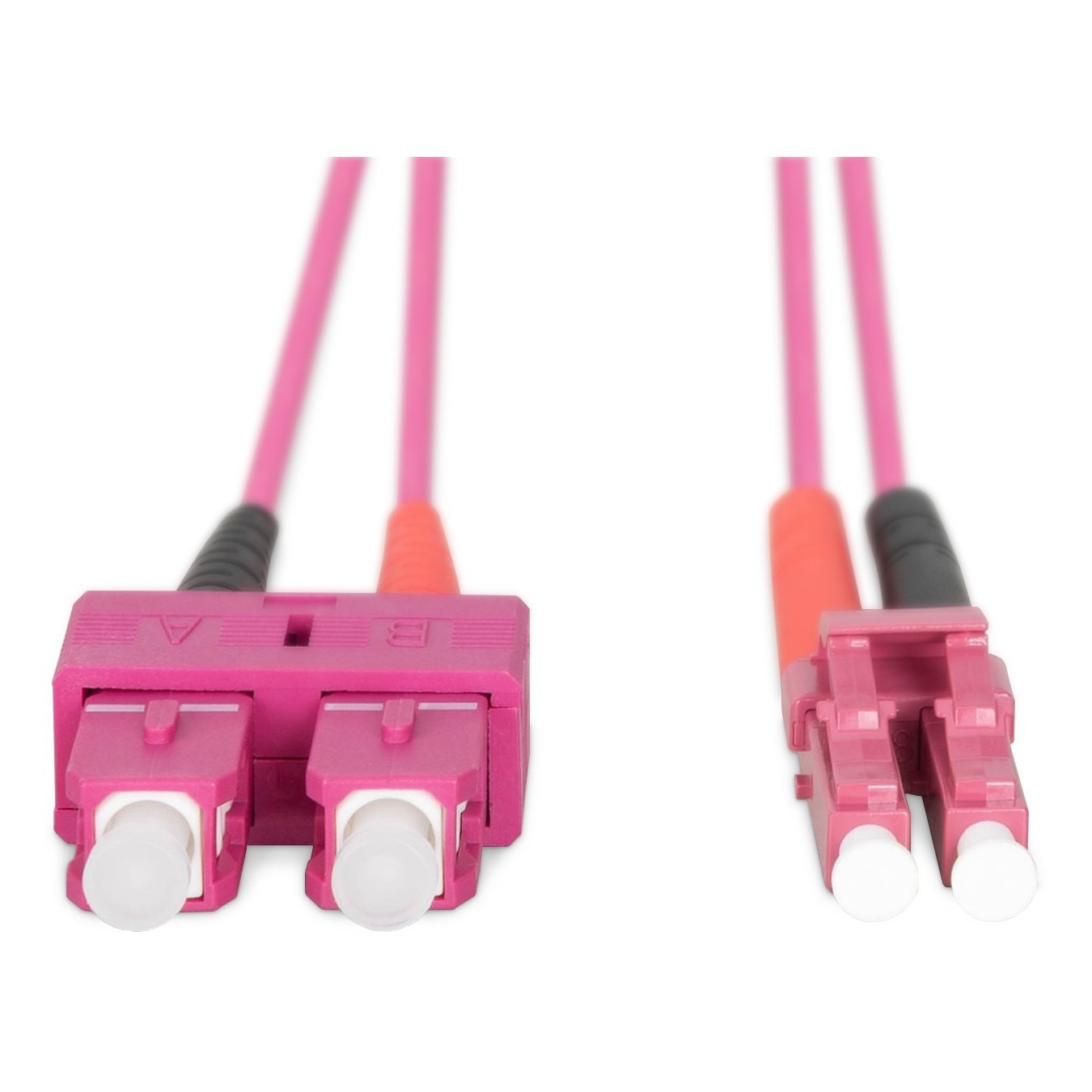 DIGITUS LWL Patch Cable LC to SC - 1 m Multimode OM4 (Violet) — Buy in Cyprus with Fast Delivery
