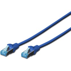 Buy DIGITUS CAT 5e SF/UTP Patch Cable - Blue, 5 m, Cat5e, S/FTP in Cyprus, Nicosia, Limassol, Larnaka, Pafos