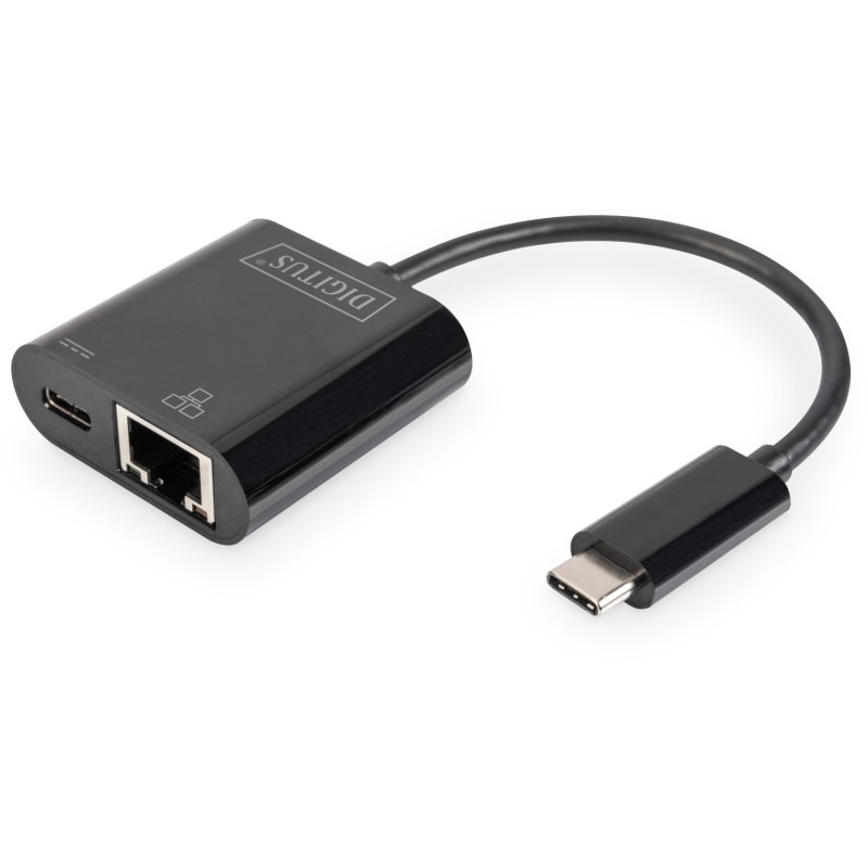 Buy DIGITUS USB Type-C Gigabit Ethernet Adapter - Compact, PD Supported in Cyprus, Nicosia, Limassol, Larnaka, Pafos