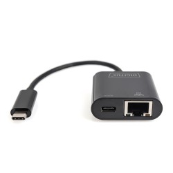 Buy DIGITUS USB Type-C Gigabit Ethernet Adapter - Compact, PD Supported in Cyprus, Nicosia, Limassol, Larnaka, Pafos