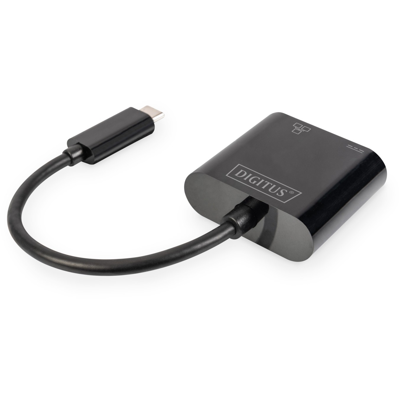 DIGITUS USB Type-C Gigabit Ethernet Adapter - Compact, PD Supported — Buy in Cyprus with Fast Delivery