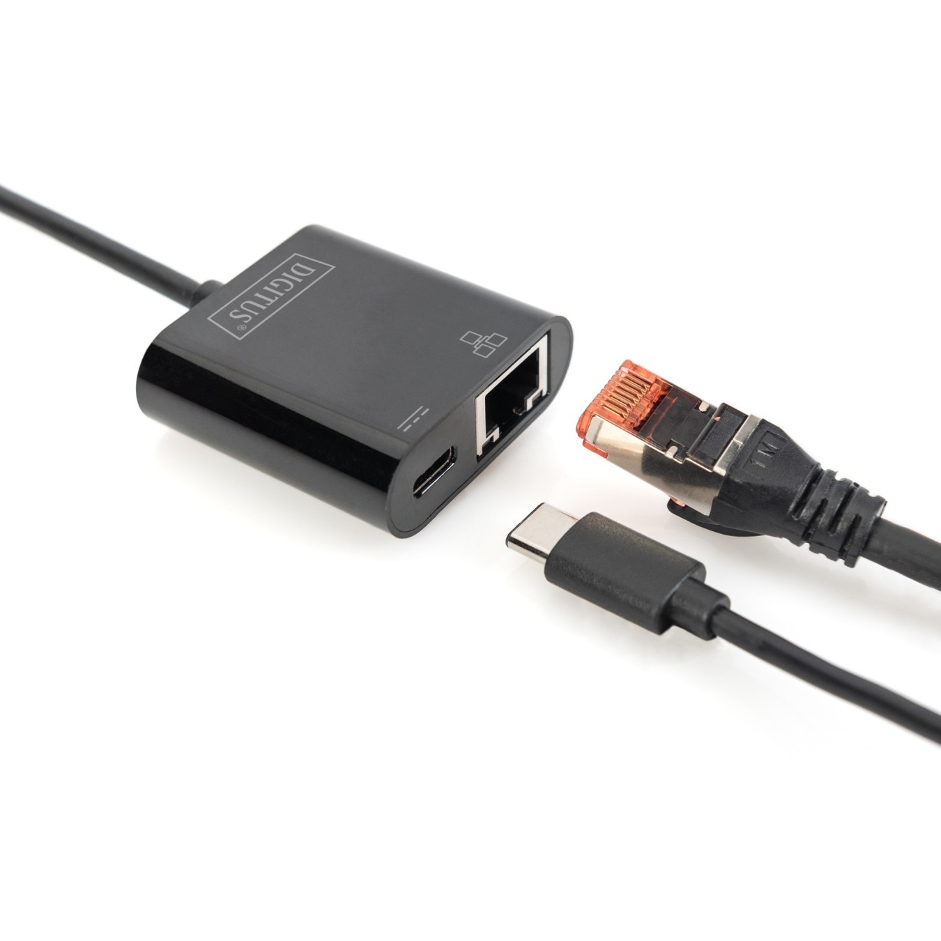 DIGITUS USB Type-C Gigabit Ethernet Adapter - Compact, PD Supported — Buy in Cyprus with Fast Delivery