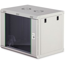 Digitus Wall-Mount Rack Cabinet 19" 9U - 505.05x600x450mm - Grey (RAL 7035) — Buy in Cyprus with Fast Delivery