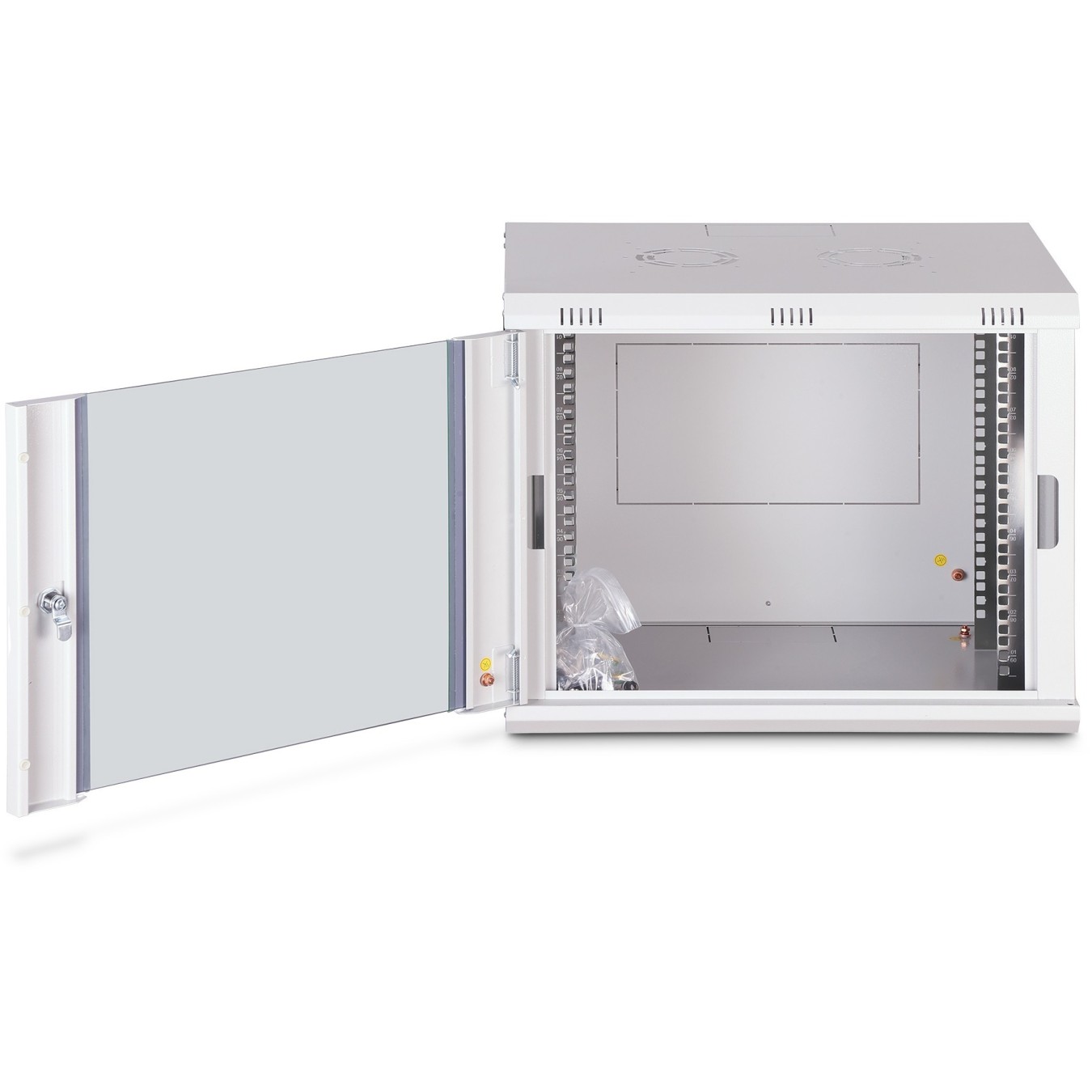 Digitus Wall-Mount Rack Cabinet 19" 9U - 505.05x600x450mm - Grey (RAL 7035) — Buy in Cyprus with Fast Delivery