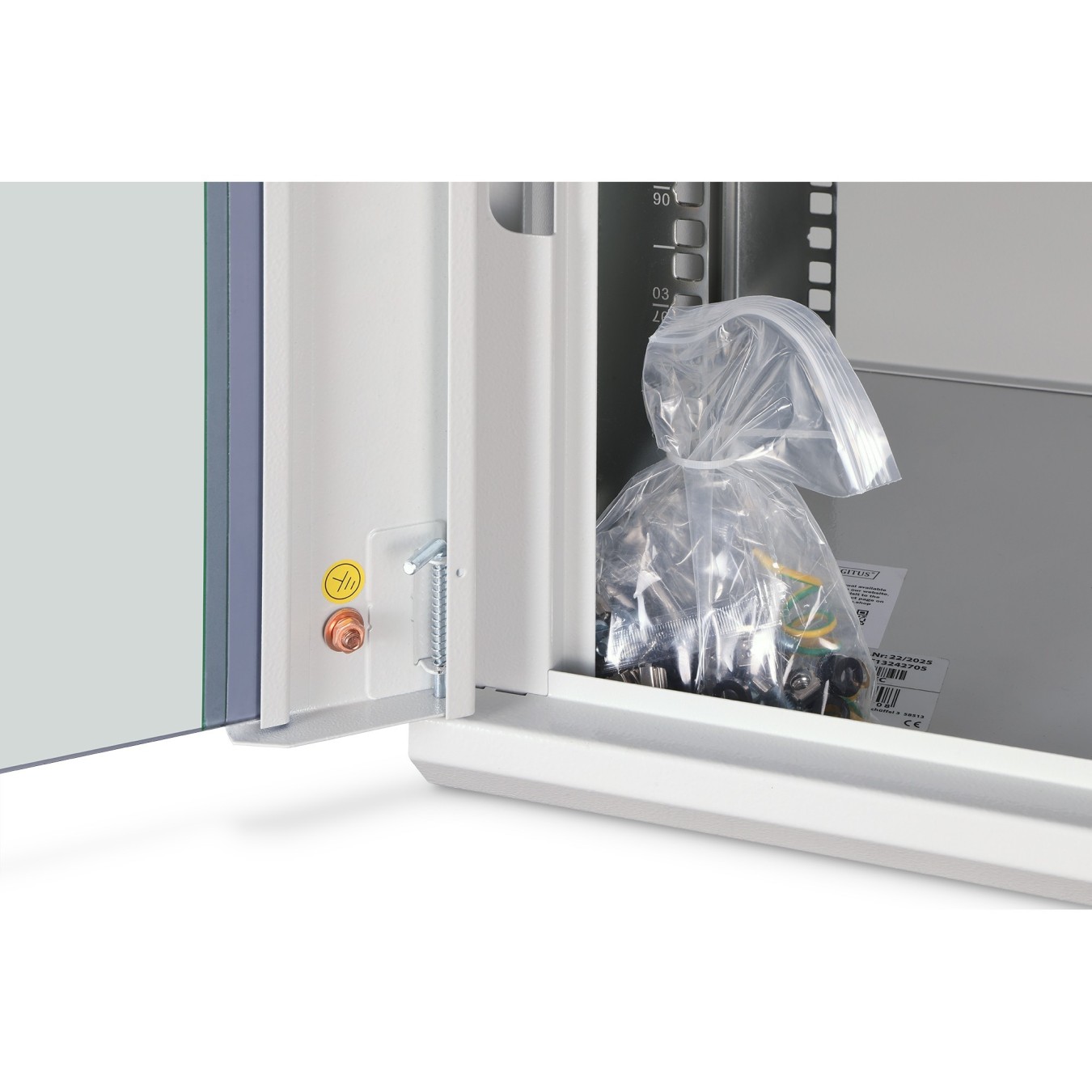 Digitus Wall-Mount Rack Cabinet 19" 9U - 505.05x600x450mm - Grey (RAL 7035) — Buy in Cyprus with Fast Delivery