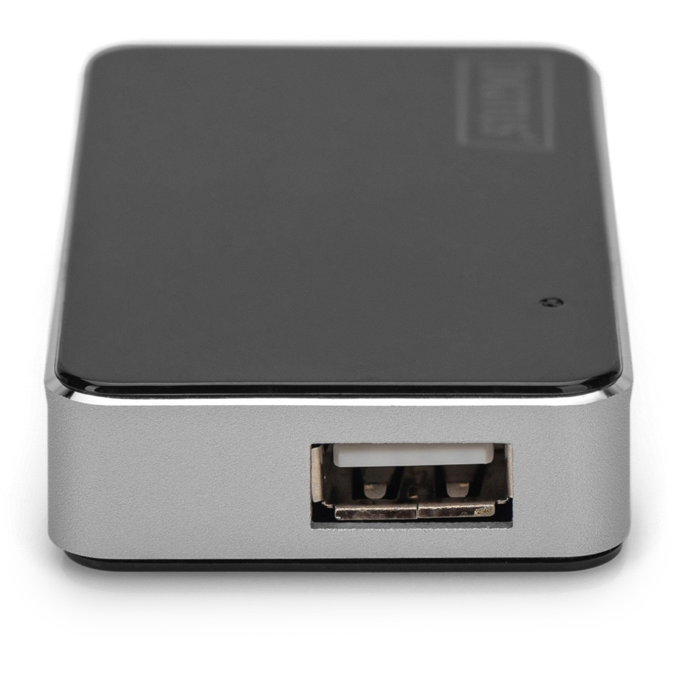 DIGITUS USB-Hub 4-Port USB 2.0 - Black & Silver - 0.66 m Cable — Buy in Cyprus with Fast Delivery