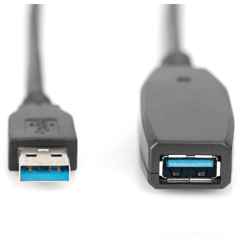 Buy DIGITUS USB 3.0 Active Extension Cable 15m - Black in Cyprus, Nicosia, Limassol, Larnaka, Pafos