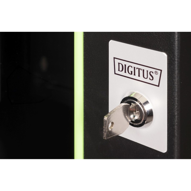 Buy Digitus Wall-Mount Enclosure - 12U 643x600x450mm - Black in Cyprus, Nicosia, Limassol, Larnaka, Pafos