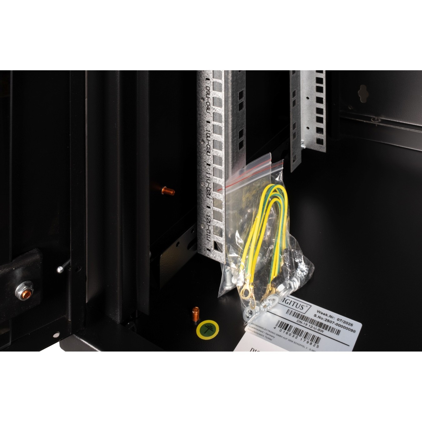 Digitus Wall-Mount Enclosure - 12U 643x600x450mm - Black — Buy in Cyprus with Fast Delivery