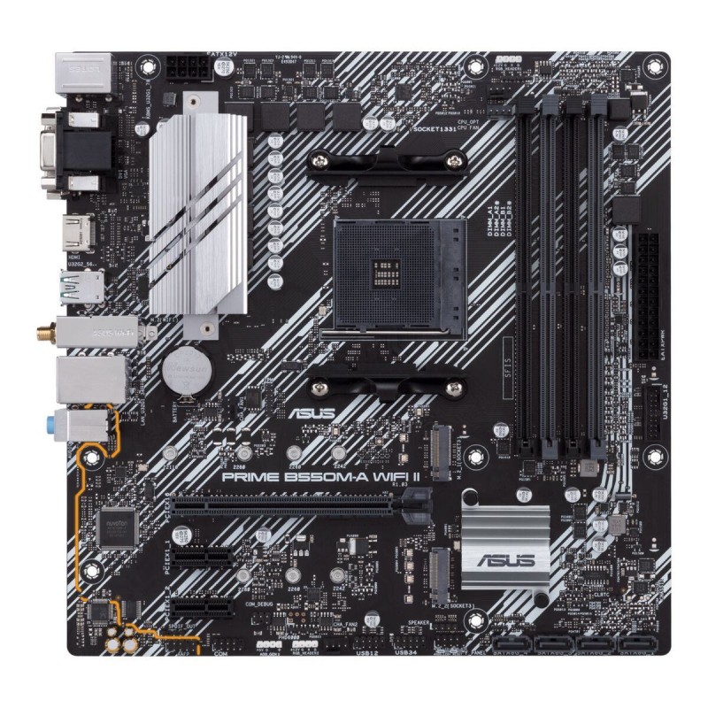 Buy ASUS Prime B550M-A WiFi II - B550 AM4 Micro-ATX Motherboard, WiFi, 128GB DDR... in Cyprus, Nicosia, Limassol, Larnaka, Pafos