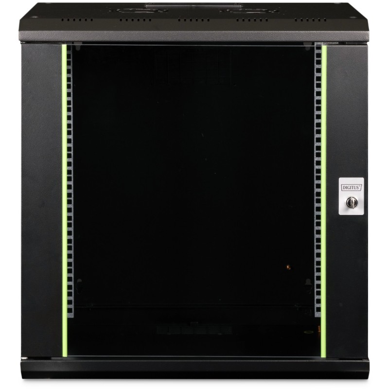 Buy Digitus Wall-Mount Enclosure - 12U 643x600x450mm - Black in Cyprus, Nicosia, Limassol, Larnaka, Pafos