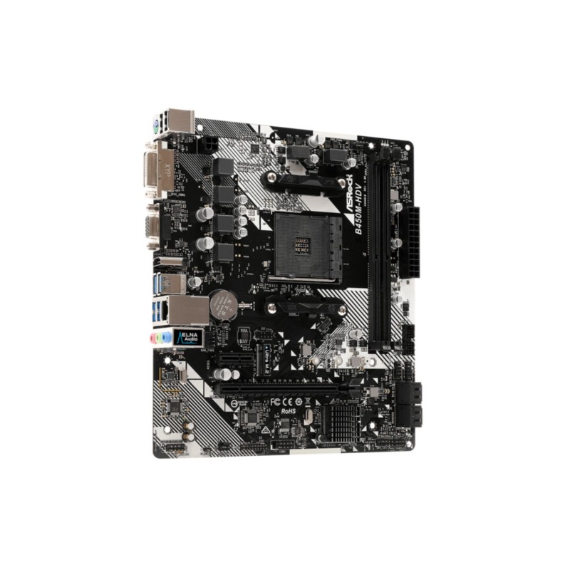 Buy ASRock B450M-HDV R4.0 - AM4 Micro-ATX Motherboard - AMD B450, DDR4, 2x DIMM,... in Cyprus, Nicosia, Limassol, Larnaka, Pafos