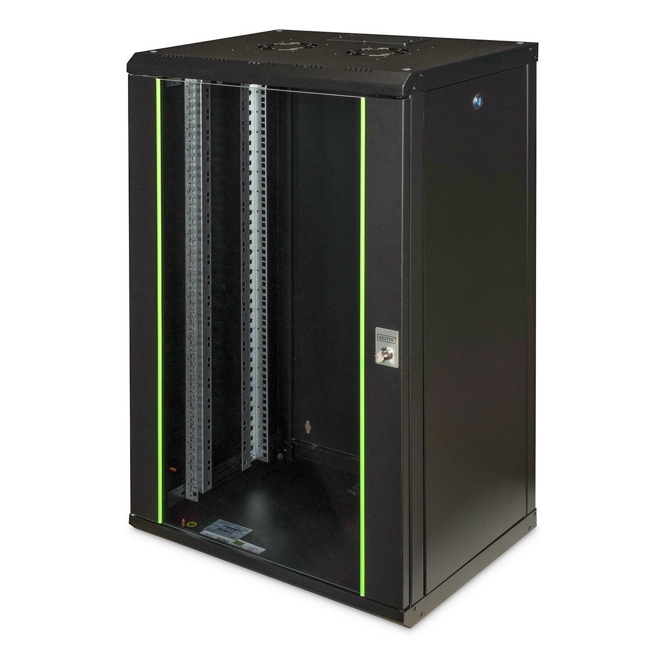 Digitus Wall-Mount Rack Enclosure - 20HE - 998x600x450mm Black — Buy in Cyprus with Fast Delivery