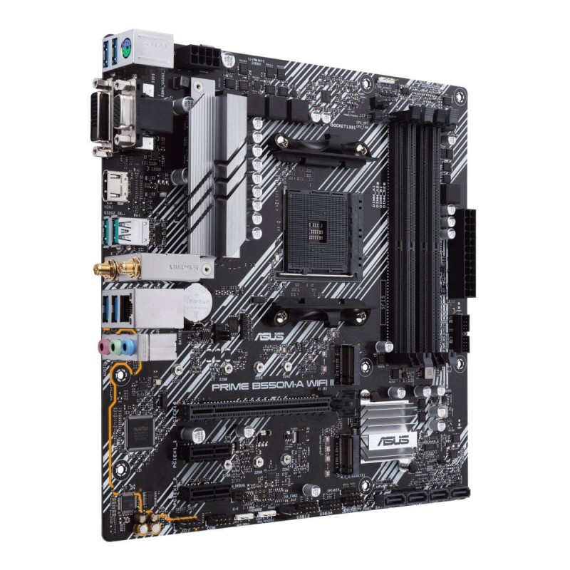 Buy ASUS Prime B550M-A WiFi II - B550 AM4 Micro-ATX Motherboard, WiFi, 128GB DDR... in Cyprus, Nicosia, Limassol, Larnaka, Pafos