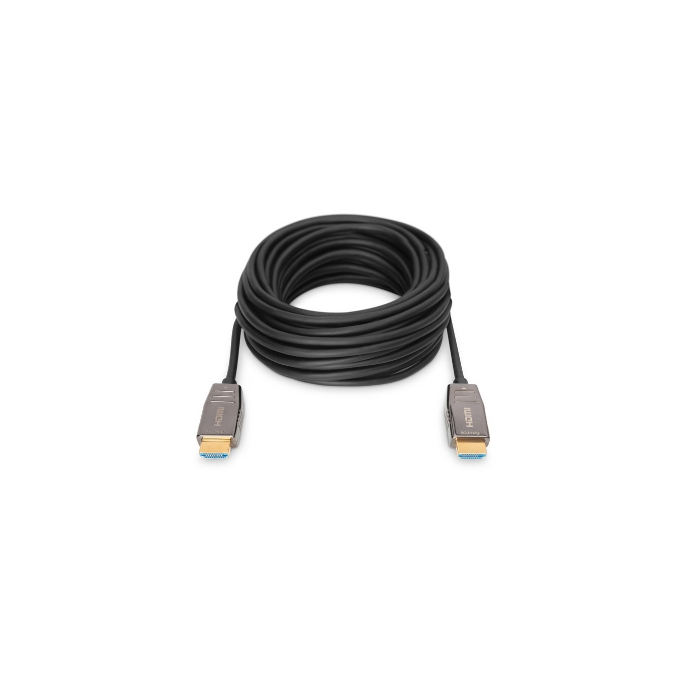 DIGITUS HDMI AOC Hybrid Fiber Cable UHD 8K 10m - Black — Buy in Cyprus with Fast Delivery