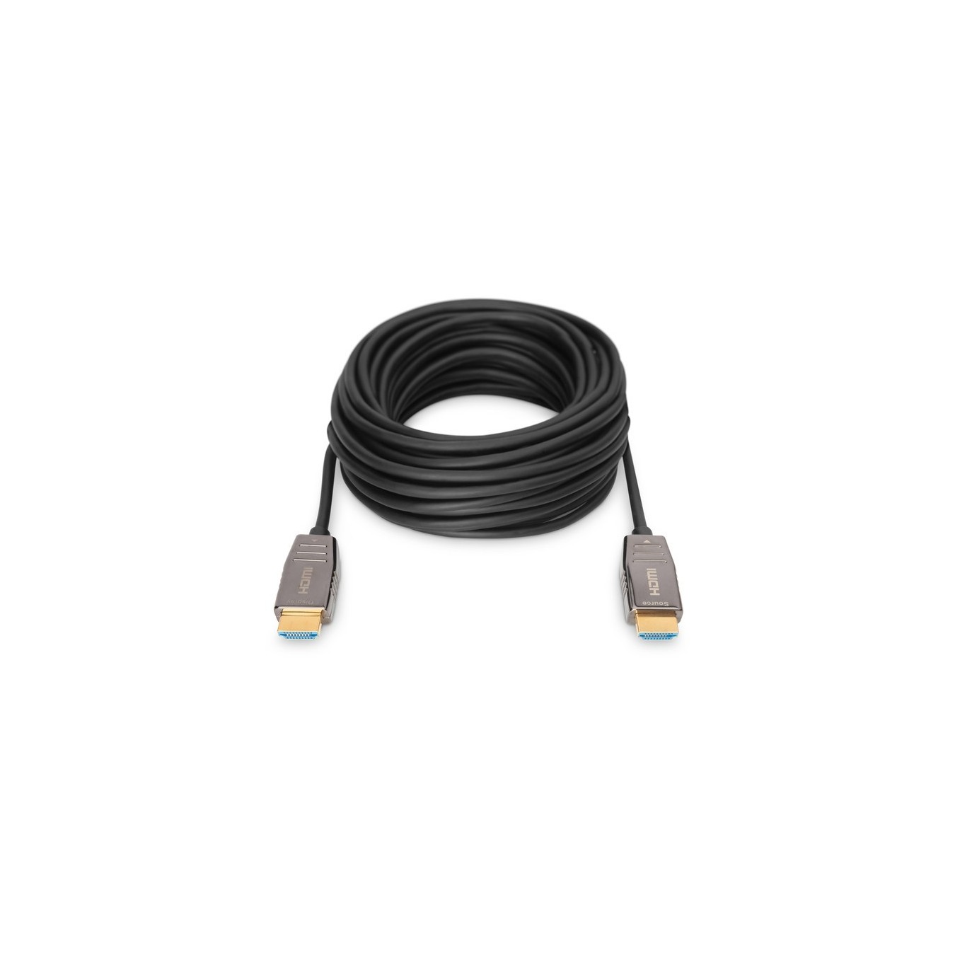 DIGITUS HDMI AOC Hybrid Fiber Cable UHD 8K 10m - Black — Buy in Cyprus with Fast Delivery