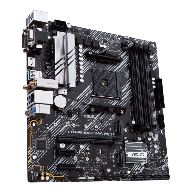Buy ASUS Prime B550M-A WiFi II - B550 AM4 Micro-ATX Motherboard, WiFi, 128GB DDR... in Cyprus, Nicosia, Limassol, Larnaka, Pafos