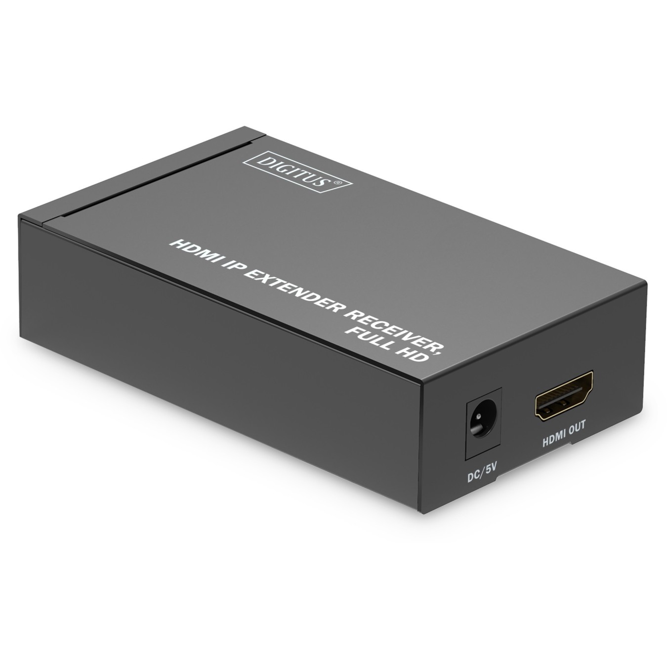 DIGITUS HDMI IP Extender Receiver Full HD Black - Characteristics (Color: Black) — Buy in Cyprus with Fast Delivery