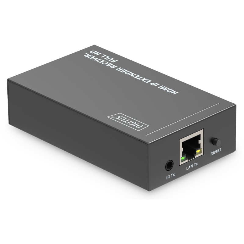 Buy DIGITUS HDMI IP Extender Receiver Full HD Black - Characteristics (Color: Bl... in Cyprus, Nicosia, Limassol, Larnaka, Pafos
