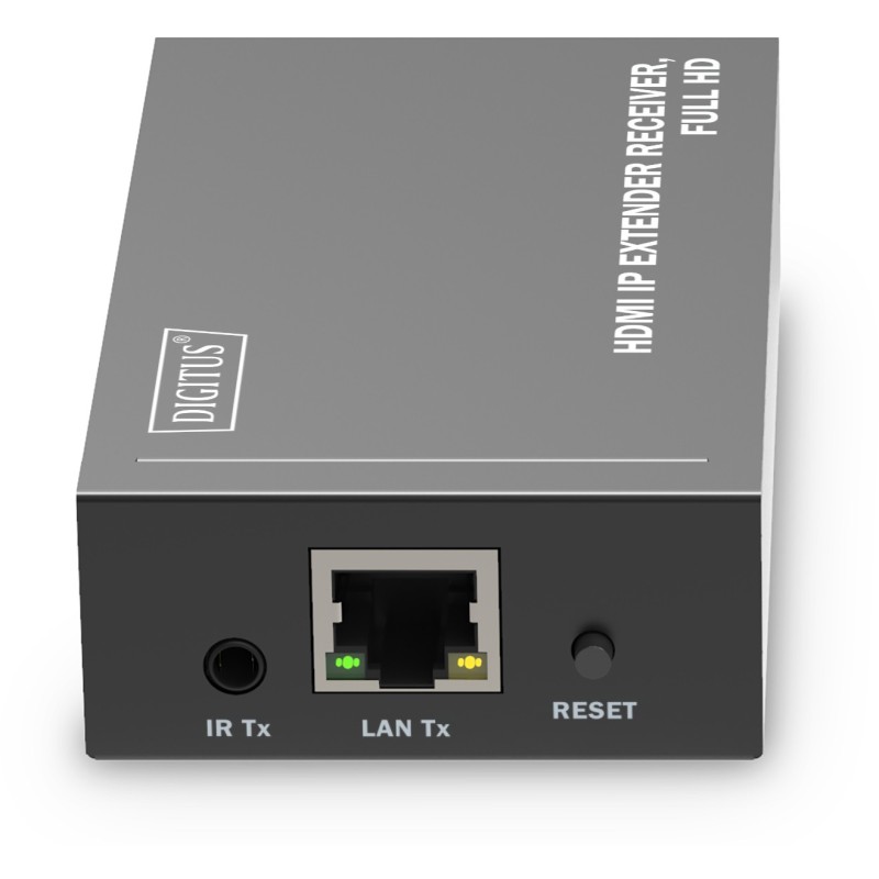 Buy DIGITUS HDMI IP Extender Receiver Full HD Black - Characteristics (Color: Bl... in Cyprus, Nicosia, Limassol, Larnaka, Pafos