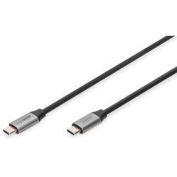 Buy Digitus USB-C to USB-C Cable 1 m - Black - USB 3.2 Gen 1, PD 60W in Cyprus, Nicosia, Limassol, Larnaka, Pafos
