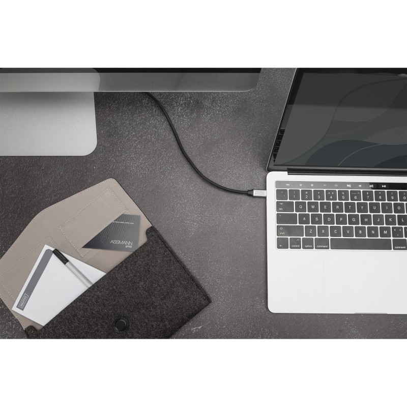 Buy Digitus USB-C to USB-C Cable 1 m - Black - USB 3.2 Gen 1, PD 60W in Cyprus, Nicosia, Limassol, Larnaka, Pafos