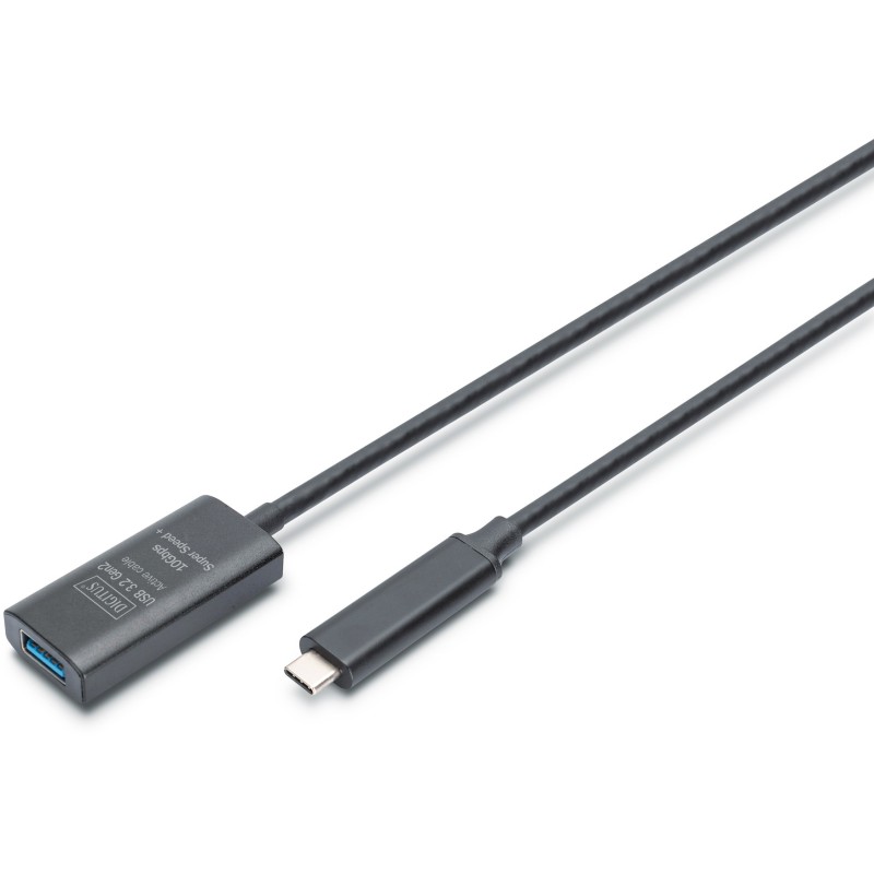 Buy DIGITUS USB-C to USB-A Extension Cable - 5.00m, 10 Gbps in Cyprus, Nicosia, Limassol, Larnaka, Pafos