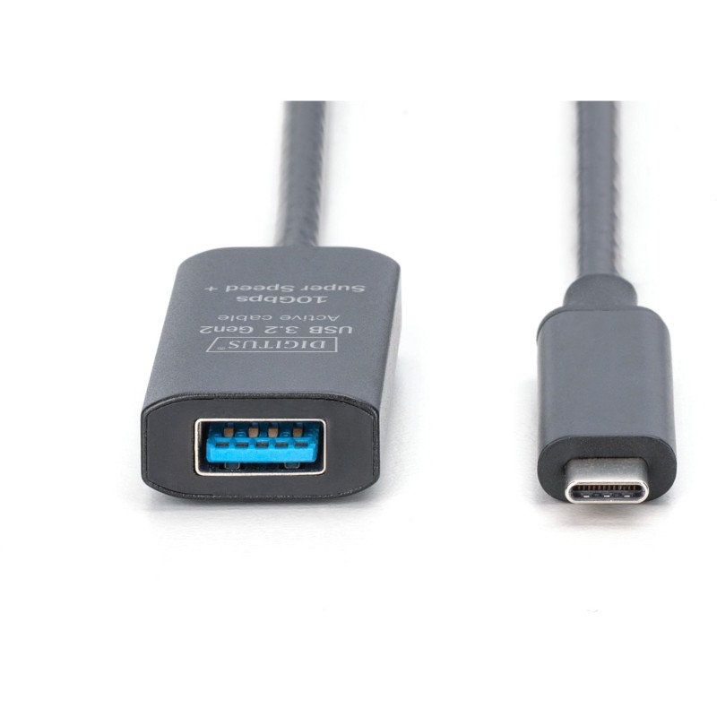 Buy DIGITUS USB-C to USB-A Extension Cable - 5.00m, 10 Gbps in Cyprus, Nicosia, Limassol, Larnaka, Pafos