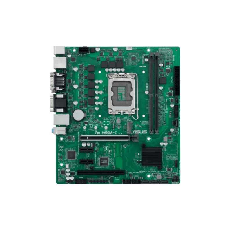 Buy ASUS PRO H610M-C-CSM - Micro-ATX LGA1700 DDR5 Motherboard, Intel H610, 64GB,... in Cyprus, Nicosia, Limassol, Larnaka, Pafos