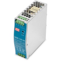 DIGITUS Industrial 48V DC 120W Power Supply in Metal Enclosure - 19'' Rack Mounted (Metal Enclosure)