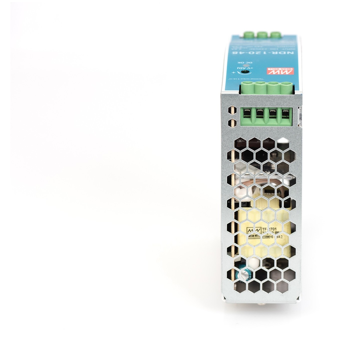 DIGITUS Industrial 48V DC 120W Power Supply in Metal Enclosure - 19'' Rack Mounted (Metal Enclosure)