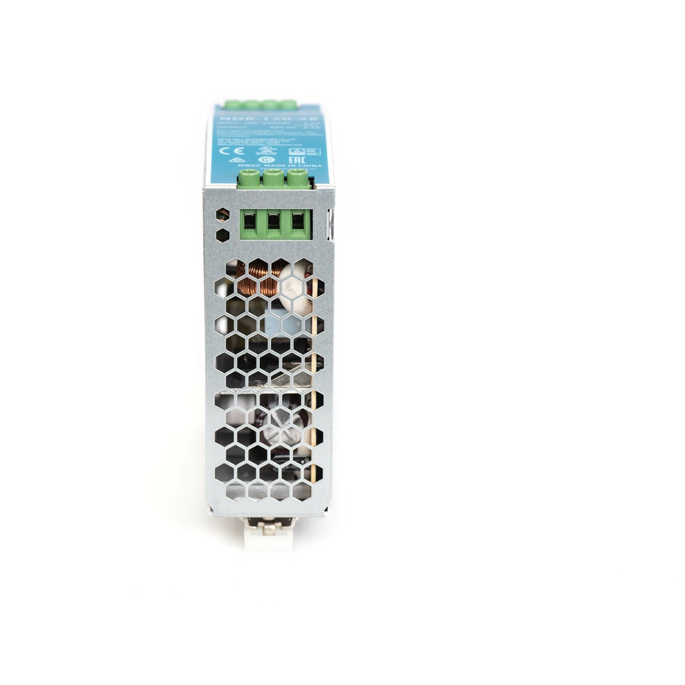 DIGITUS Industrial 48V DC 120W Power Supply in Metal Enclosure - 19'' Rack Mounted (Metal Enclosure)