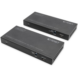 Buy DIGITUS 4K HDBaseT HDMI KVM Extender Set USB 2.0 150 m - Black in Cyprus, Nicosia, Limassol, Larnaka, Pafos
