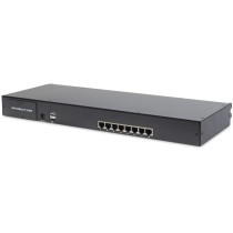 Digitus 19-inch TFT KVM Console with Touchpad - 8-Port Cat5 - German Keyboard - Black — Buy in Cyprus with Fast Delivery