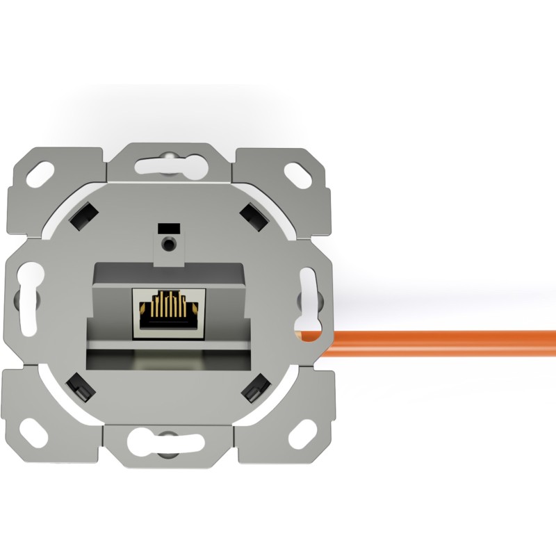 Buy DIGITUS CAT 6A Shielded Network Outlet - N/A - White, 1xRJ45 in Cyprus, Nicosia, Limassol, Larnaka, Pafos