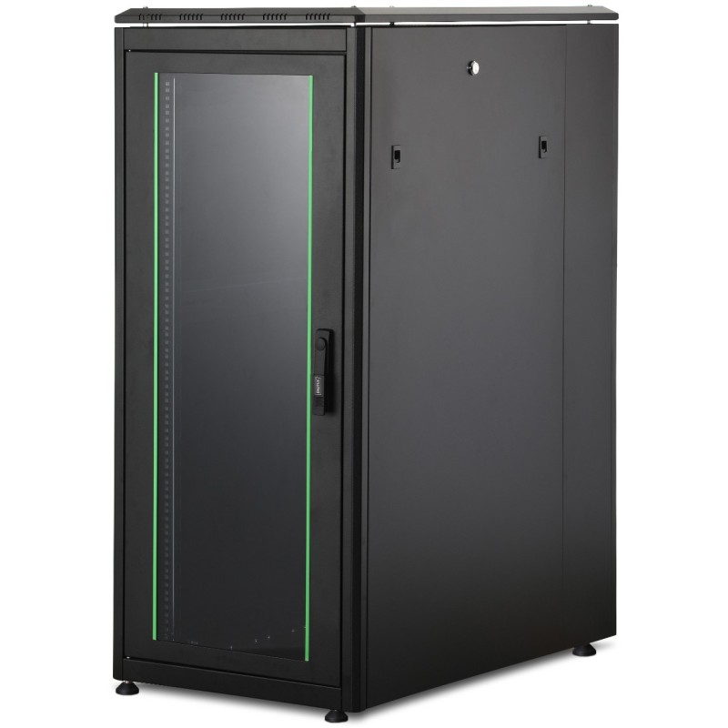 Buy DIGITUS Unique 26U Network Cabinet 1342x600x1000mm Black - Freestanding, 800 kg in Cyprus, Nicosia, Limassol, Larnaka, Pafos