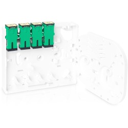 Buy DIGITUS FTTX Enclosure for 4 SC/SX Couplers - White, IP45, Wall-Mountable in Cyprus, Nicosia, Limassol, Larnaka, Pafos