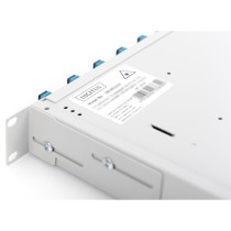 DIGITUS fiber optic splice box 1U unpopulated extendable quick-lock - Indoor steel — Buy in Cyprus with Fast Delivery