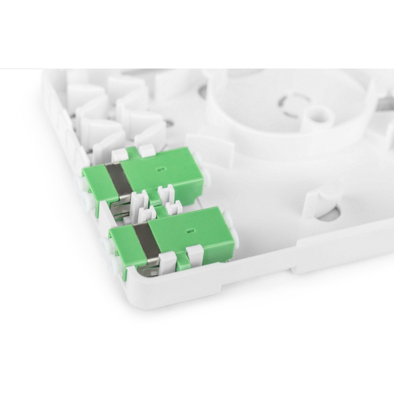 Buy DIGITUS FTTH enclosure with 2 x LC APC couplings - Compact wall-mount fiber ... in Cyprus, Nicosia, Limassol, Larnaka, Pafos