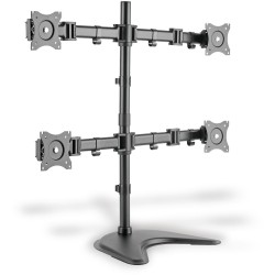 Buy Quad Monitor Stand for 4 Monitors up to 27" - DA-90364 - Black in Cyprus, Nicosia, Limassol, Larnaka, Pafos