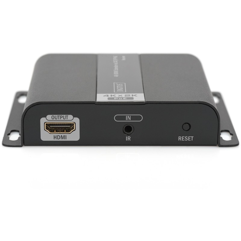 Buy DIGITUS 4K HDMI Extender over CAT IP (Receiver) PoE in Cyprus, Nicosia, Limassol, Larnaka, Pafos