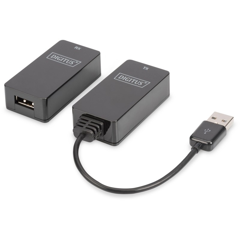 Buy Digitus USB1.1 to CAT5 5e 6 Extender 45m - USB1.1 extender over Cat5/6 cable in Cyprus, Nicosia, Limassol, Larnaka, Pafos