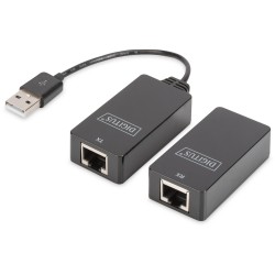 Buy Digitus USB1.1 to CAT5 5e 6 Extender 45m - USB1.1 extender over Cat5/6 cable in Cyprus, Nicosia, Limassol, Larnaka, Pafos