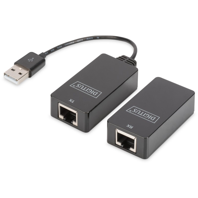 Buy Digitus USB1.1 to CAT5 5e 6 Extender 45m - USB1.1 extender over Cat5/6 cable in Cyprus, Nicosia, Limassol, Larnaka, Pafos