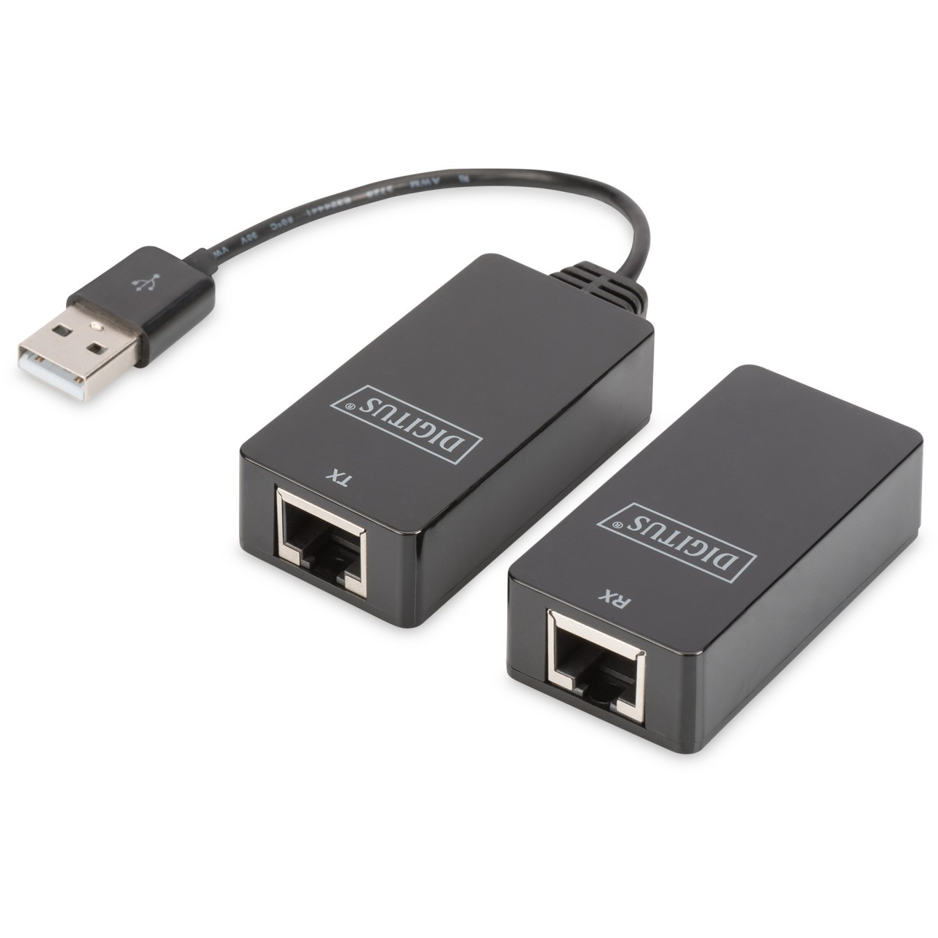 Digitus USB1.1 to CAT5 5e 6 Extender 45m - USB1.1 extender over Cat5/6 cable — Buy in Cyprus with Fast Delivery