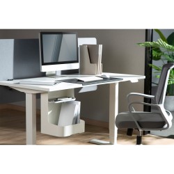 Buy DIGITUS Under-Desk Storage Tray - White - 1 Compartment - 5 kg Load in Cyprus, Nicosia, Limassol, Larnaka, Pafos