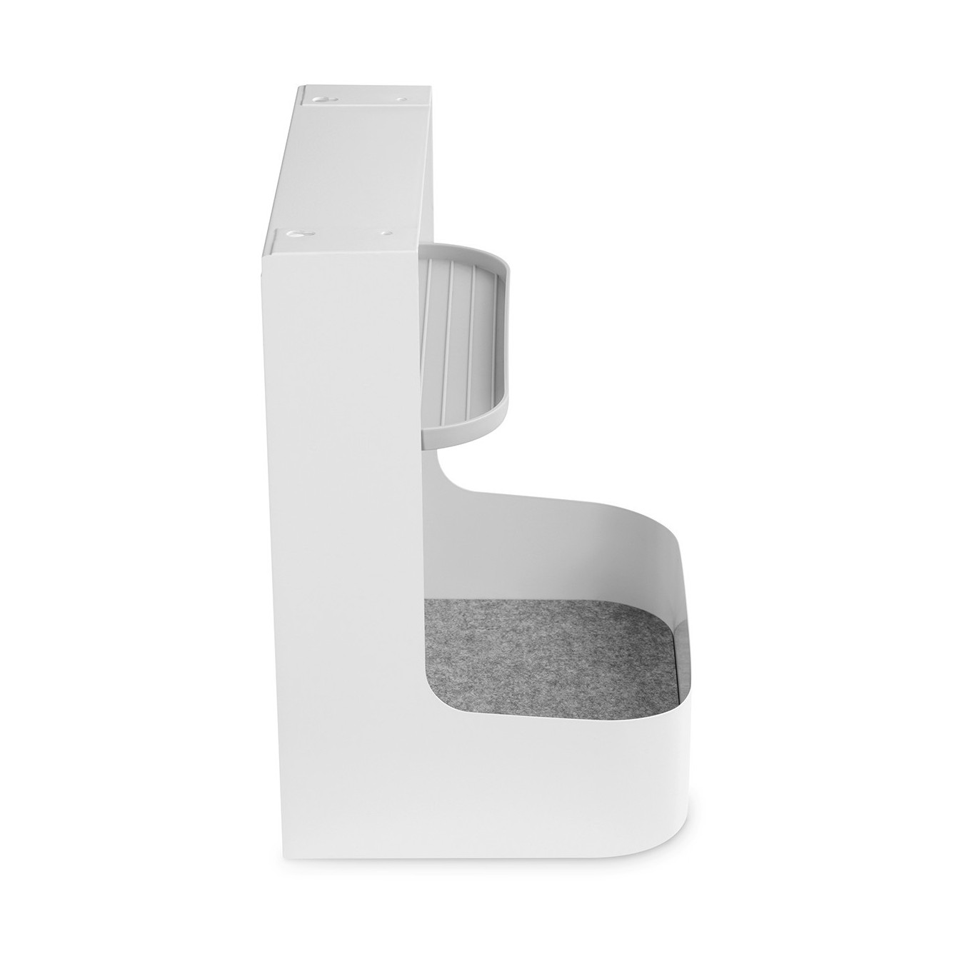 DIGITUS Under-Desk Storage Tray - White - 1 Compartment - 5 kg Load — Buy in Cyprus with Fast Delivery